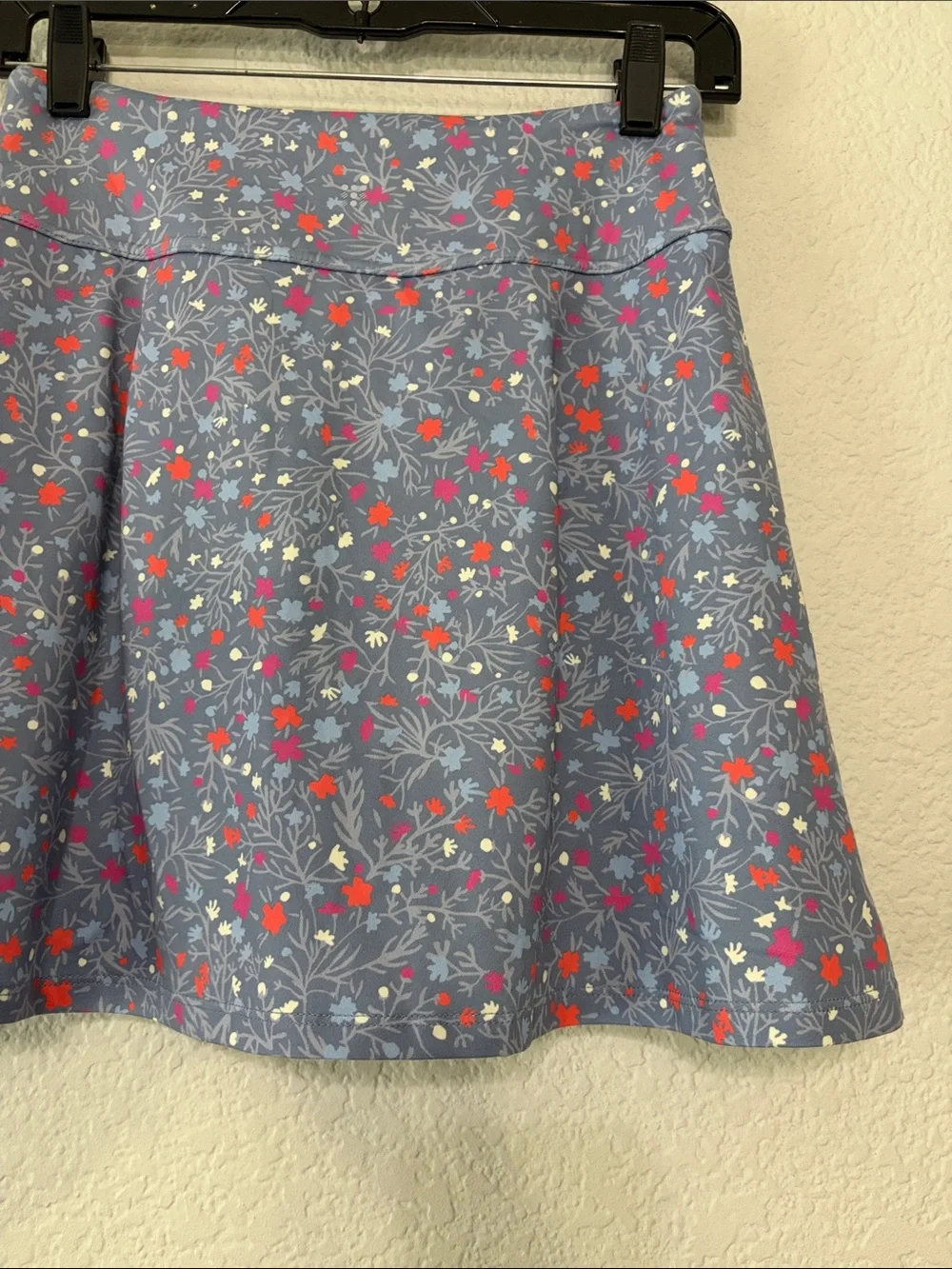 Title Nine Flora Floral Tennis Athletic Skirt Skort